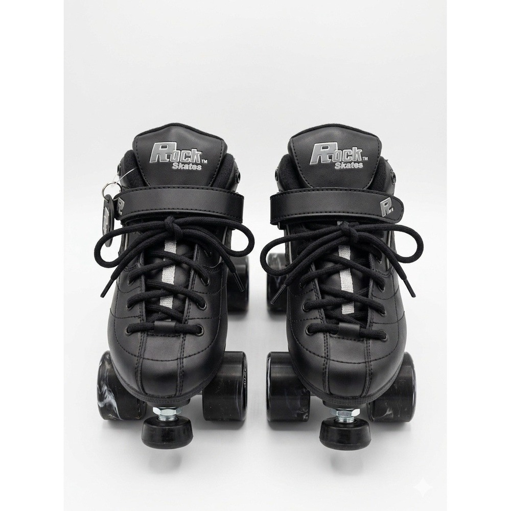 Sure Grip GT50 Rock SKATES Roller Skates Black Indoor Men's Sz 8 Skates SG-6888